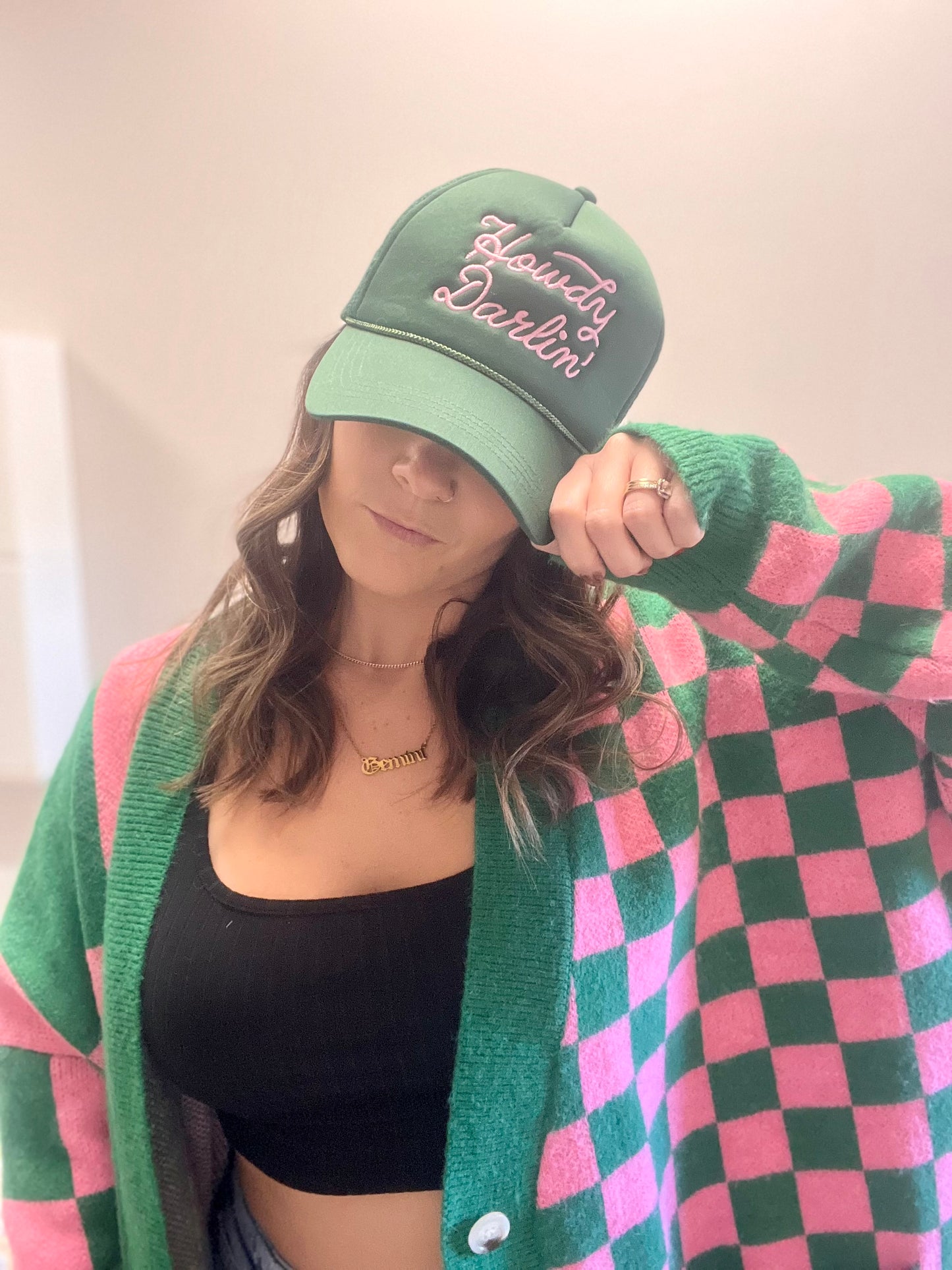 Love you more oversized cardigan