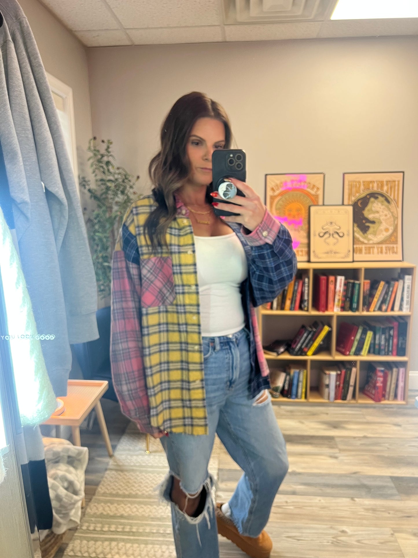 Oversized flannel