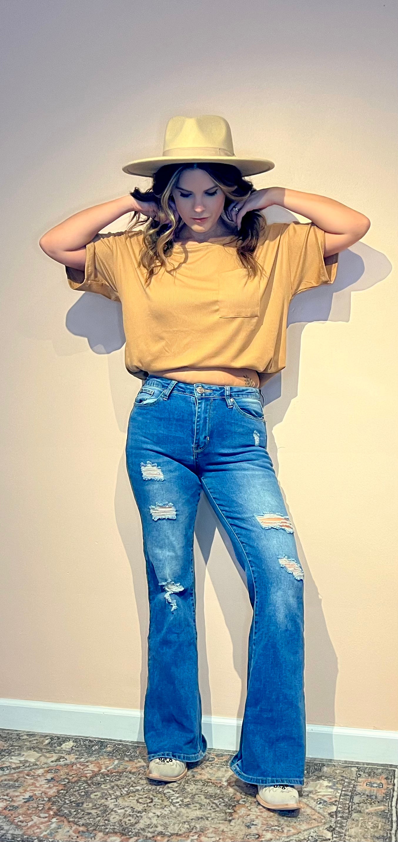 Cozy AF T-shirt dress