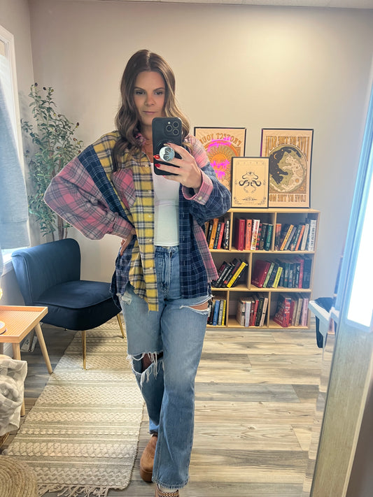 Oversized flannel