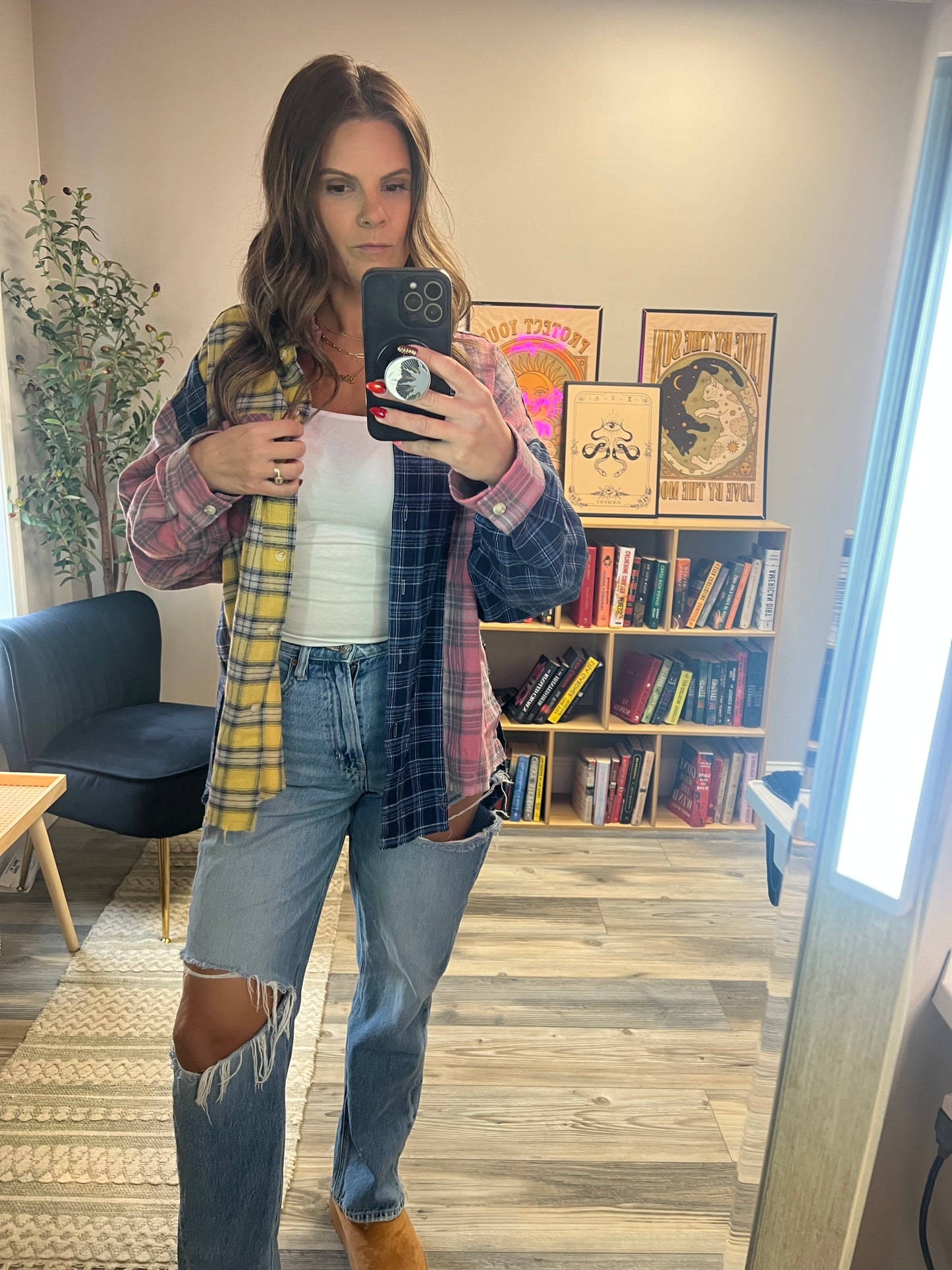 Oversized flannel