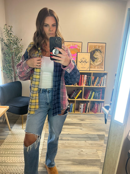 Oversized flannel