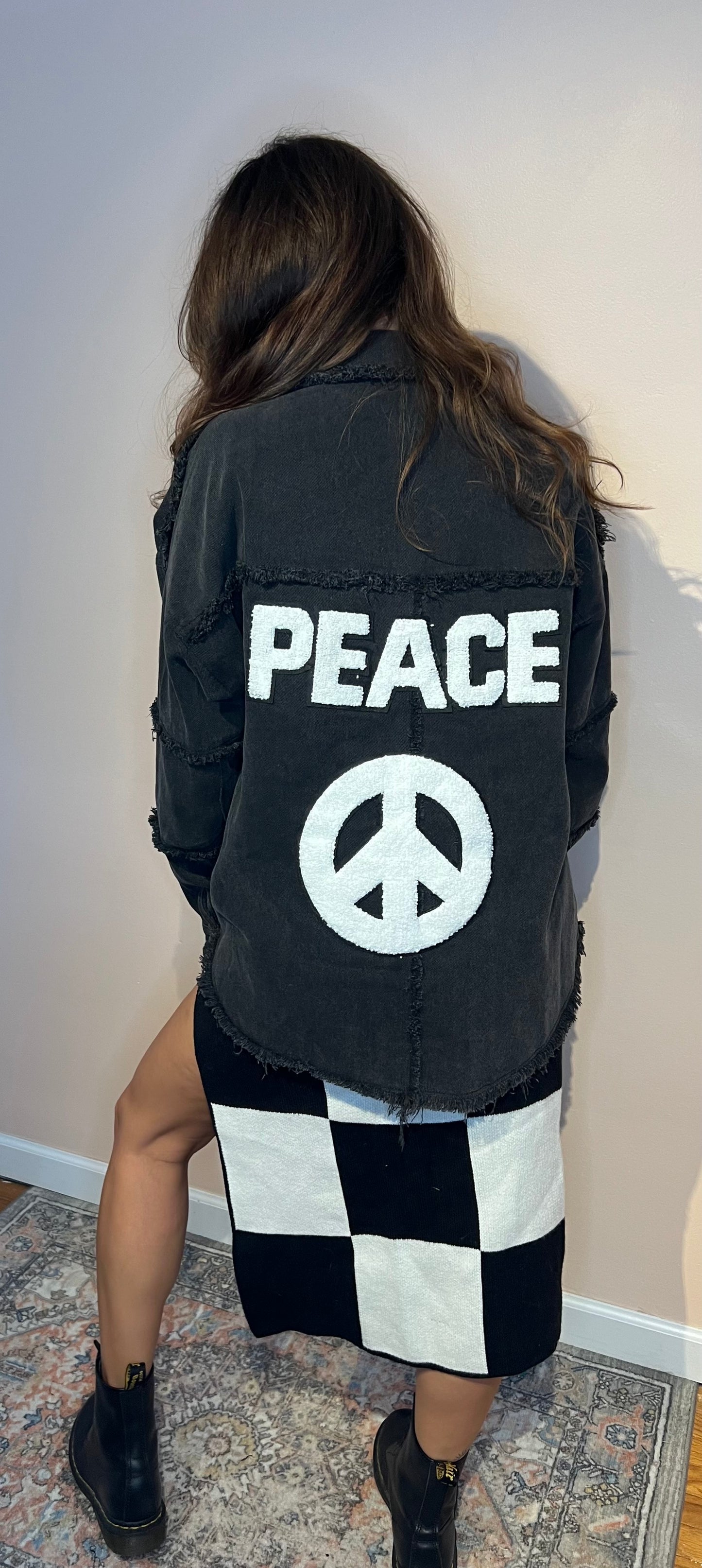 Peace out jacket