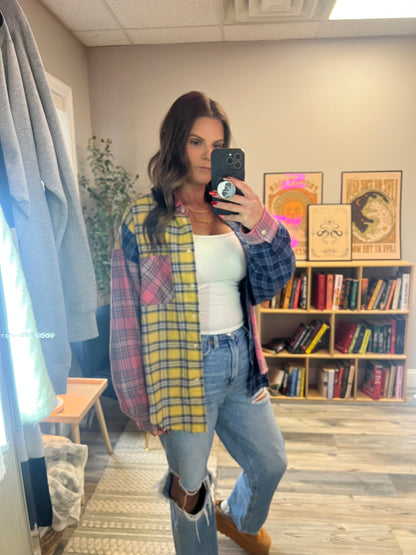 Oversized flannel