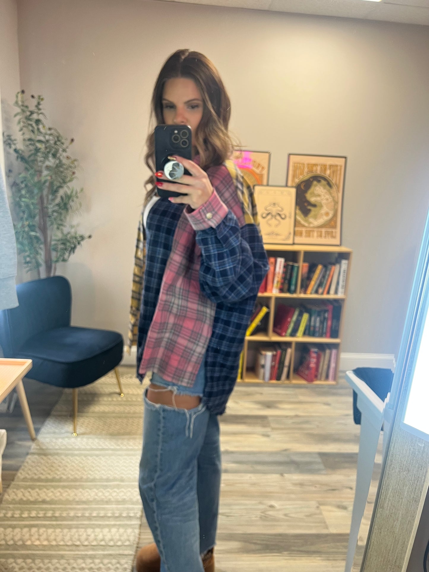 Oversized flannel