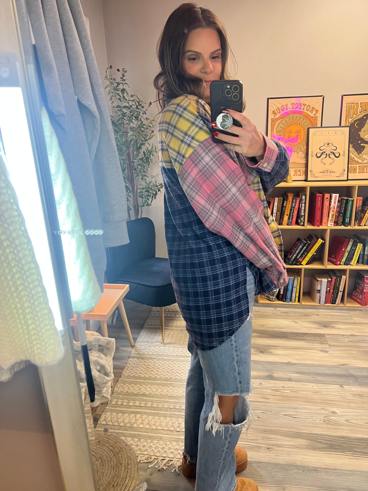 Oversized flannel