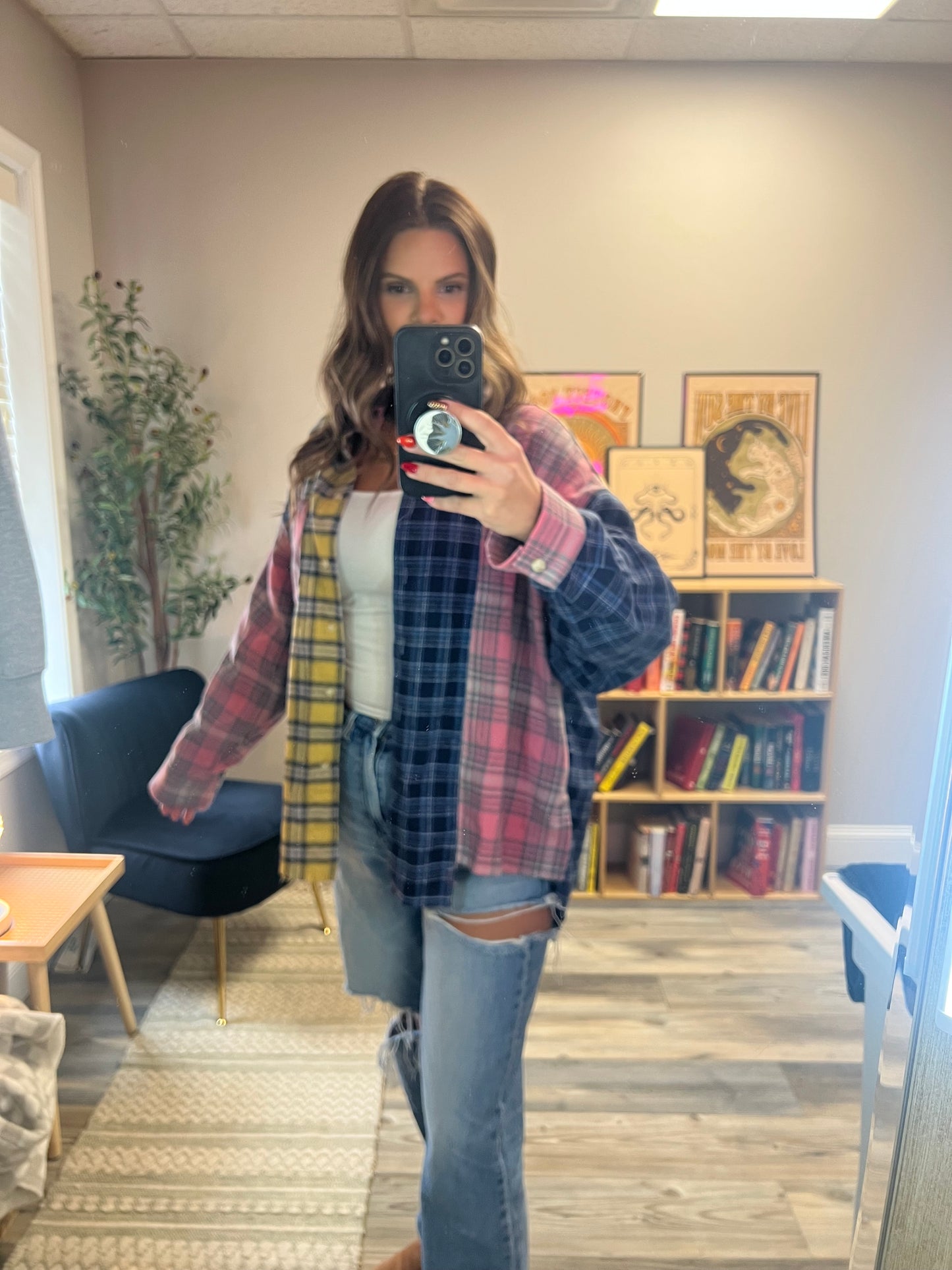 Oversized flannel