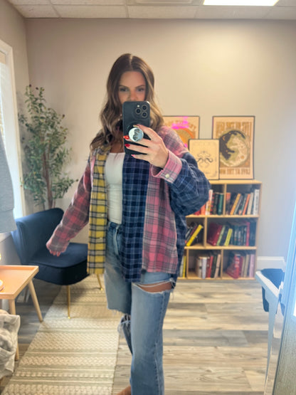 Oversized flannel