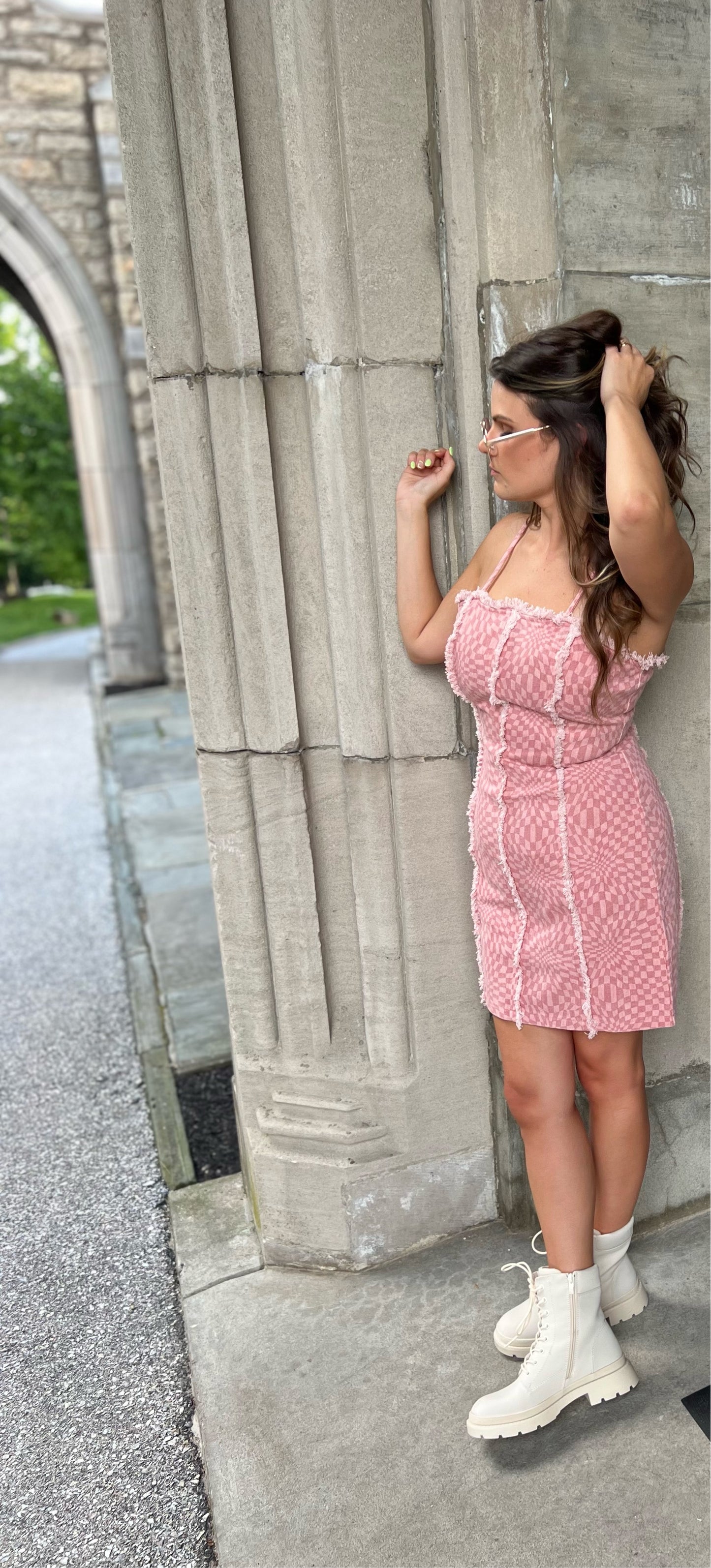 Kittenish mini dress