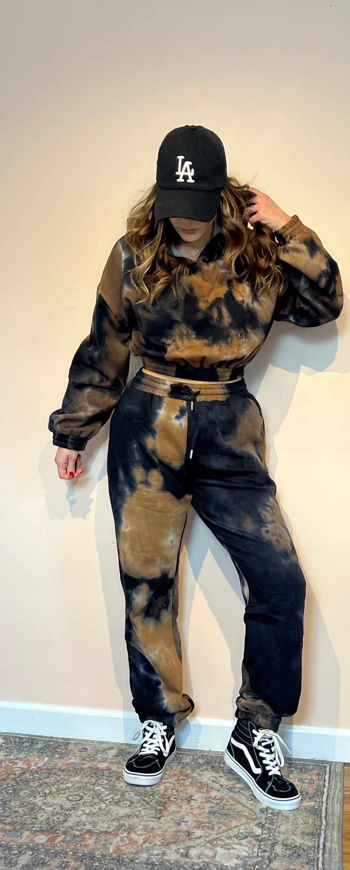Tie dye jogger set