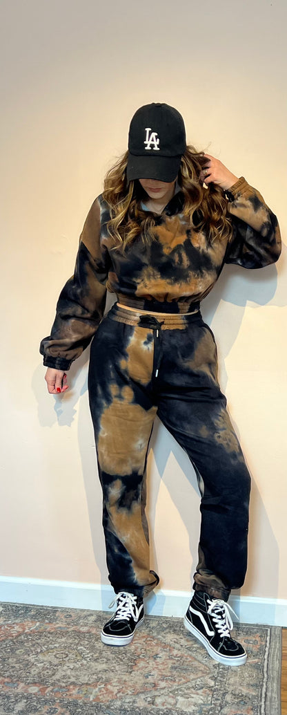 Tie dye jogger set
