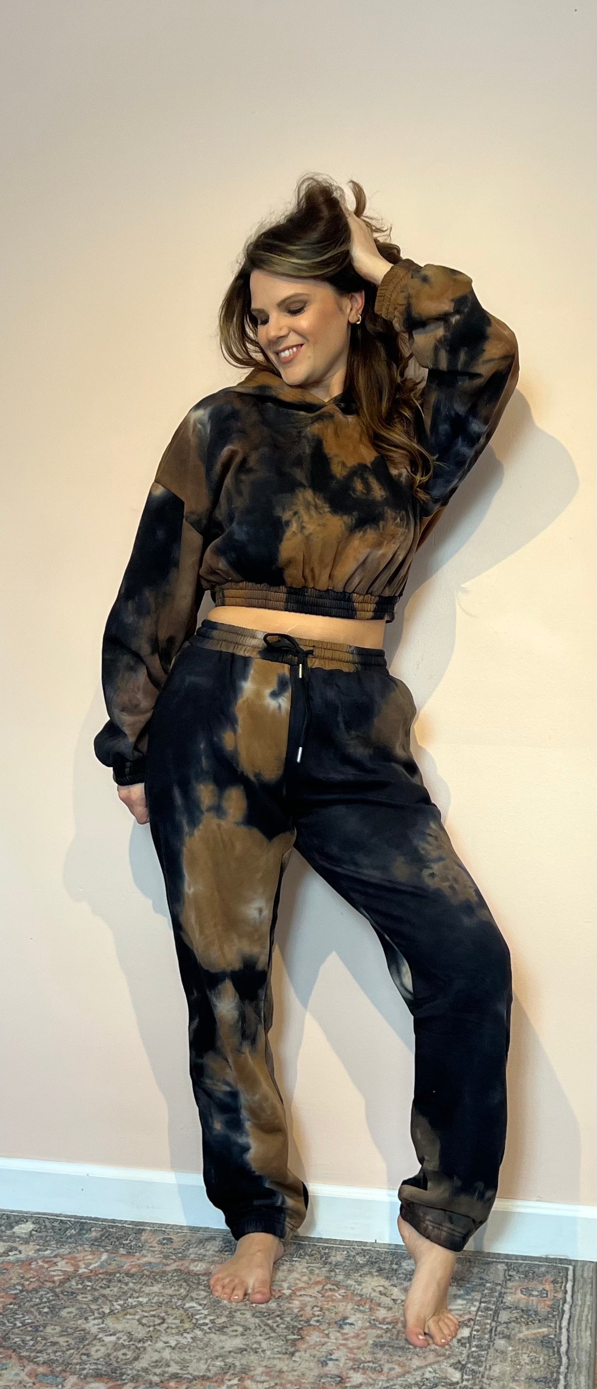 Tie dye jogger set