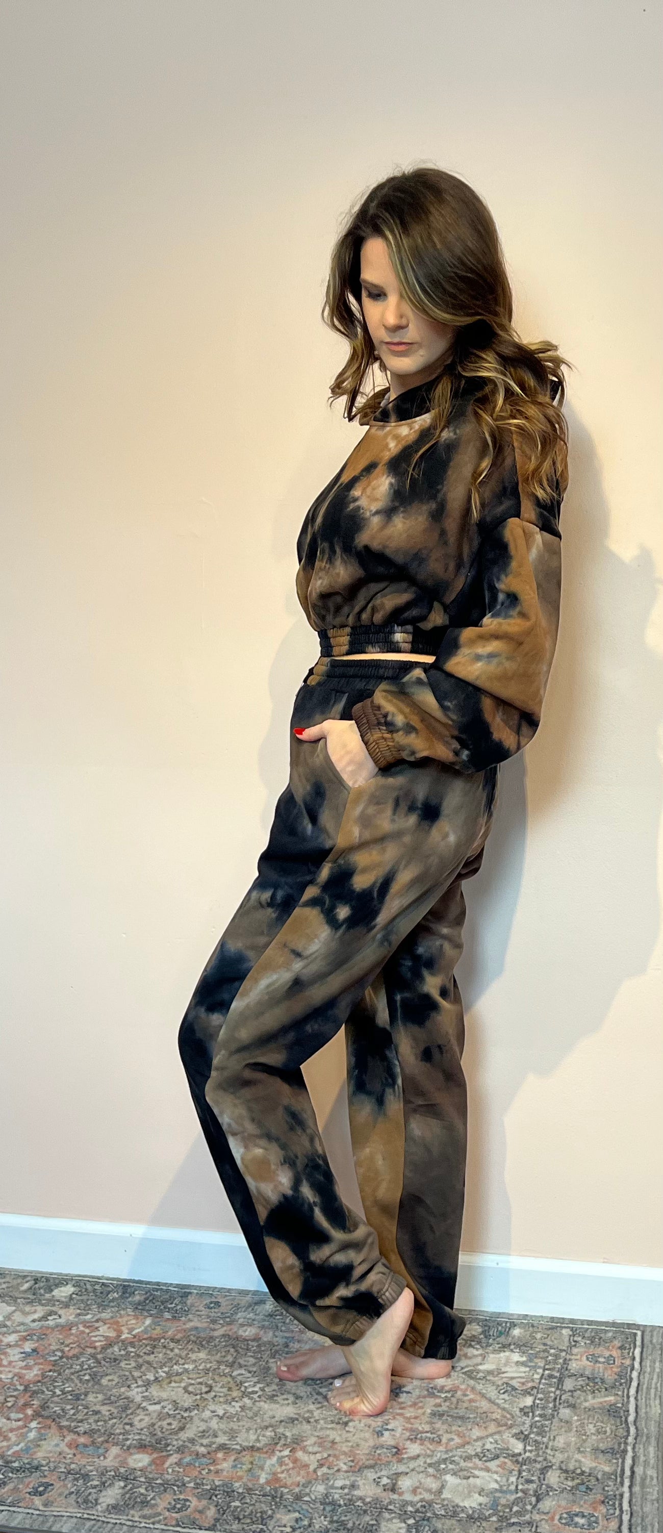 Tie dye jogger set